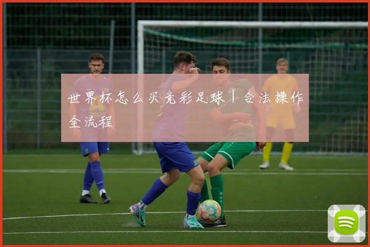世界杯怎么买竞彩足球｜合法操作全流程